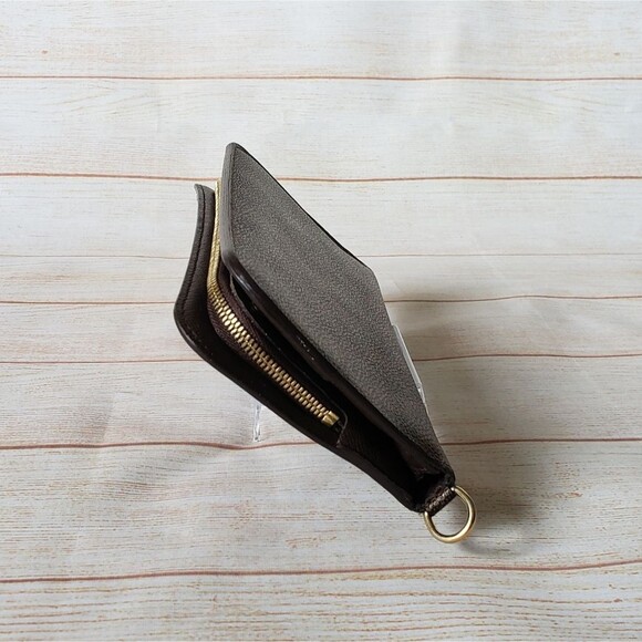 Louis Vuitton Large Damier Brown Wallet Entrupy Authentication included - Picture 6 of 16